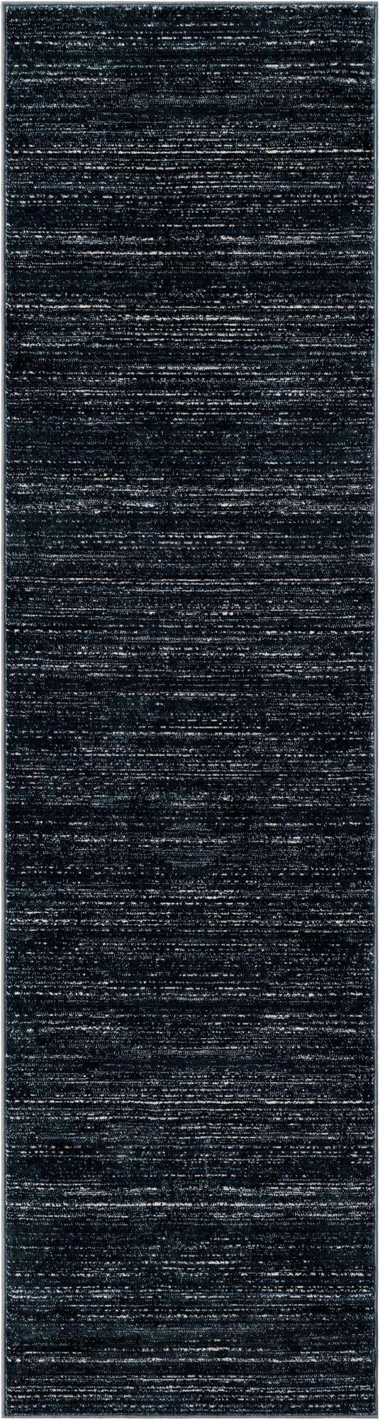 Navy Blue 2' 7 x 10' Jill Zarin Uptown Runner Area Rug 70% Polypropylene & 30% Polyester Contemporary Carpet for Living, Dining, Office, Bedroom for Sale at Rug Engine