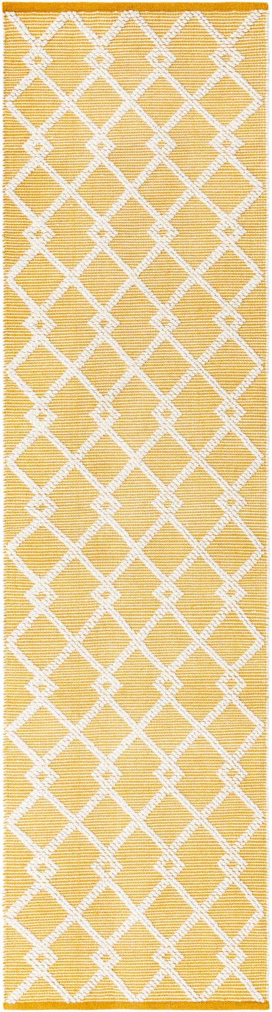 English Daisy 2' 7 x 10' Jill Zarin Dorset Runner Area Rug Premium Wool & Cotton Blend All Natural Pile Carpet for Bedrooms, Offices, Living Rooms, Dorms for Sale at Rug Engine