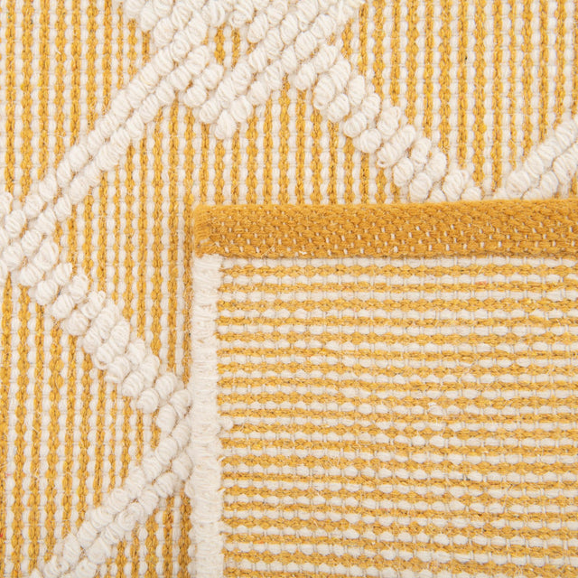 English Daisy 4' 1 x 6' 1 Jill Zarin Dorset Rectangle Area Rug Premium Wool & Cotton Blend All Natural Pile Carpet for Bedrooms, Offices, Living Rooms, Dorms for Sale at Rug Engine