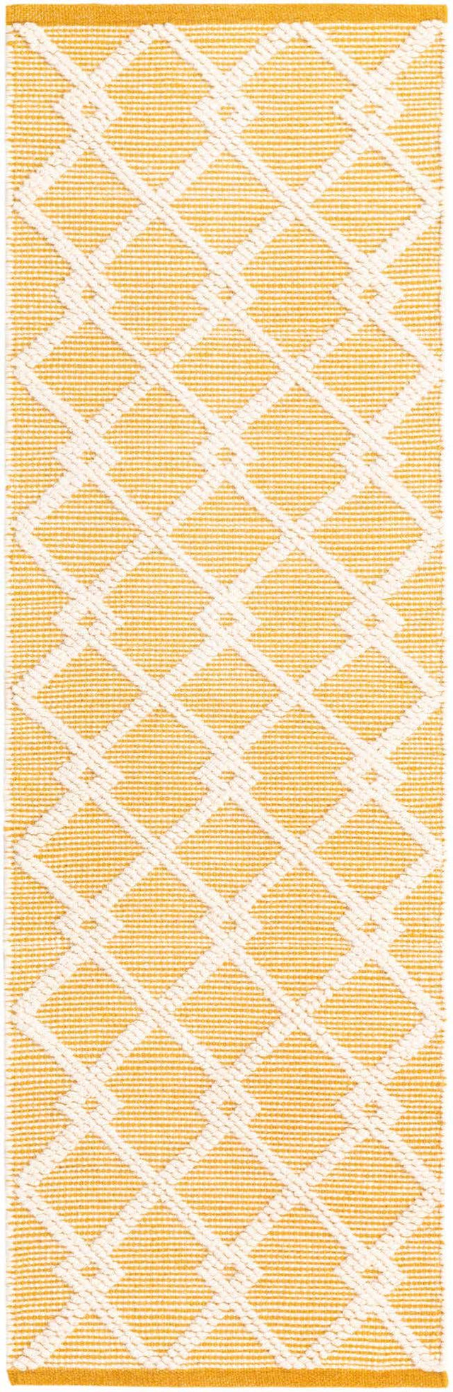 English Daisy 2' x 6' 1 Jill Zarin Dorset Runner Area Rug Premium Wool & Cotton Blend All Natural Pile Carpet for Bedrooms, Offices, Living Rooms, Dorms for Sale at Rug Engine