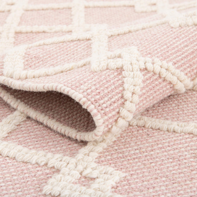 English Rose 9' x 12' Jill Zarin Dorset Rectangle Area Rug Premium Wool & Cotton Blend All Natural Pile Carpet for Bedrooms, Offices, Living Rooms, Dorms for Sale at Rug Engine