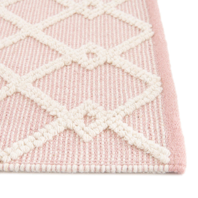 English Rose 9' x 12' Jill Zarin Dorset Rectangle Area Rug Premium Wool & Cotton Blend All Natural Pile Carpet for Bedrooms, Offices, Living Rooms, Dorms for Sale at Rug Engine