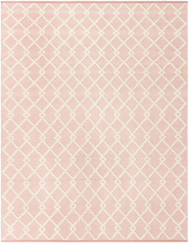 English Rose 7' 10 x 10' Jill Zarin Dorset Rectangle Area Rug Premium Wool & Cotton Blend All Natural Pile Carpet for Bedrooms, Offices, Living Rooms, Dorms for Sale at Rug Engine