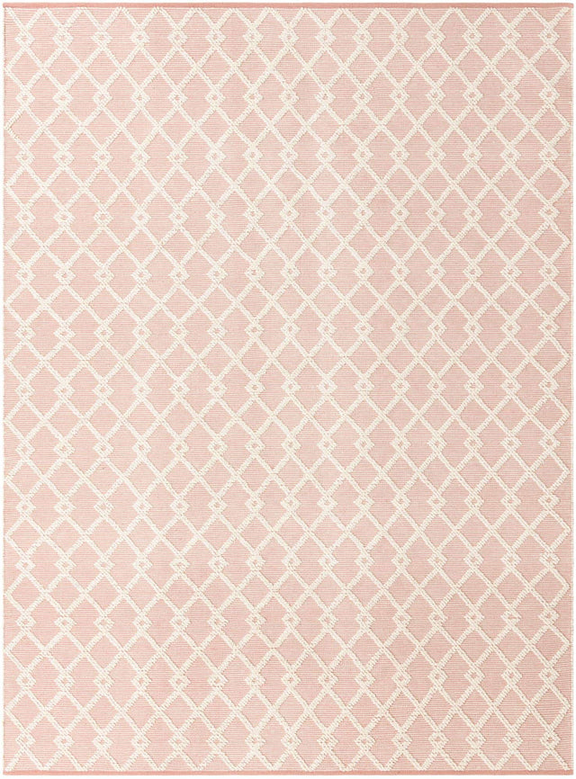 English Rose 9' x 12' Jill Zarin Dorset Rectangle Area Rug Premium Wool & Cotton Blend All Natural Pile Carpet for Bedrooms, Offices, Living Rooms, Dorms for Sale at Rug Engine