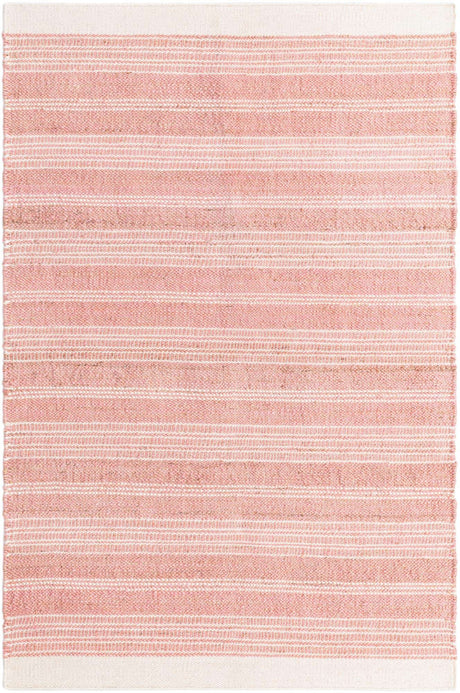 Blush Pink 5' 1 x 8' Lariat Rectangle Area Rug All Natural Jute & Wool With Cotton Backing Premium Carpet for Living Rooms, Dining, Office for Sale at Rug Engine