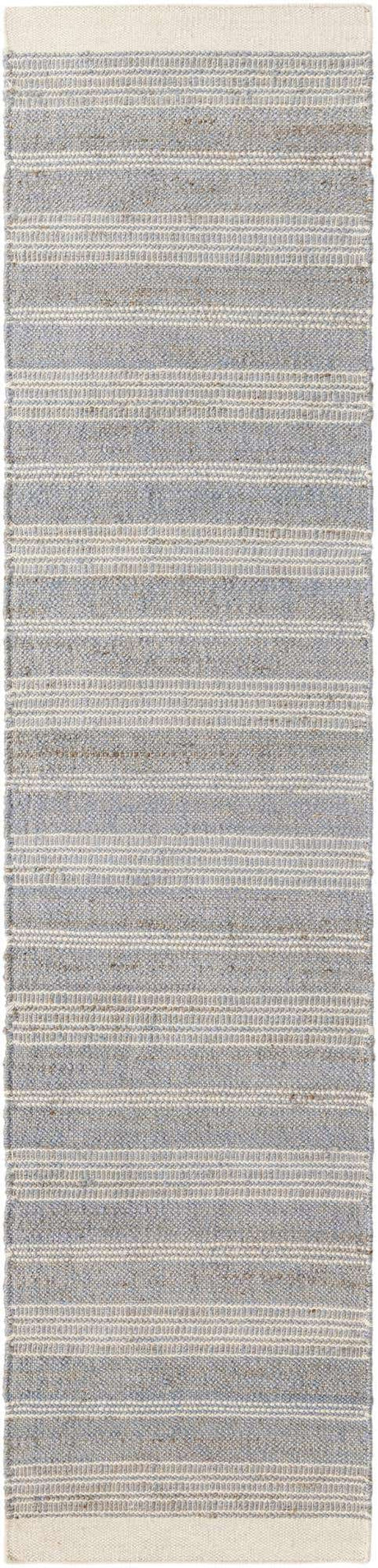 Gray 2' 7 x 12' Lariat Runner Area Rug All Natural Jute & Wool With Cotton Backing Premium Carpet for Living Rooms, Dining, Office for Sale at Rug Engine