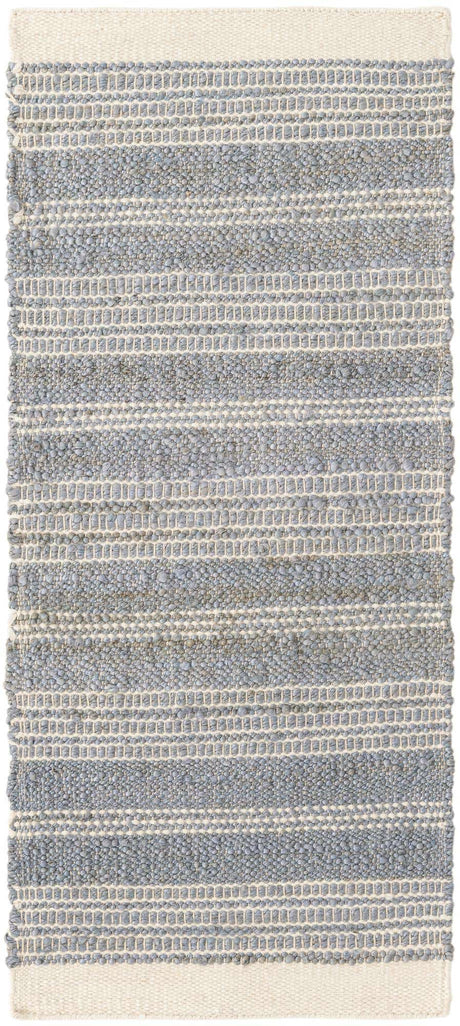 Gray 2' x 5' 1 Lariat Runner Area Rug All Natural Jute & Wool With Cotton Backing Premium Carpet for Living Rooms, Dining, Office for Sale at Rug Engine