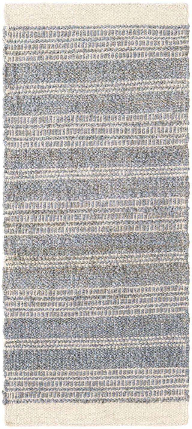 Gray 2' x 5' 1 Lariat Runner Area Rug All Natural Jute & Wool With Cotton Backing Premium Carpet for Living Rooms, Dining, Office for Sale at Rug Engine