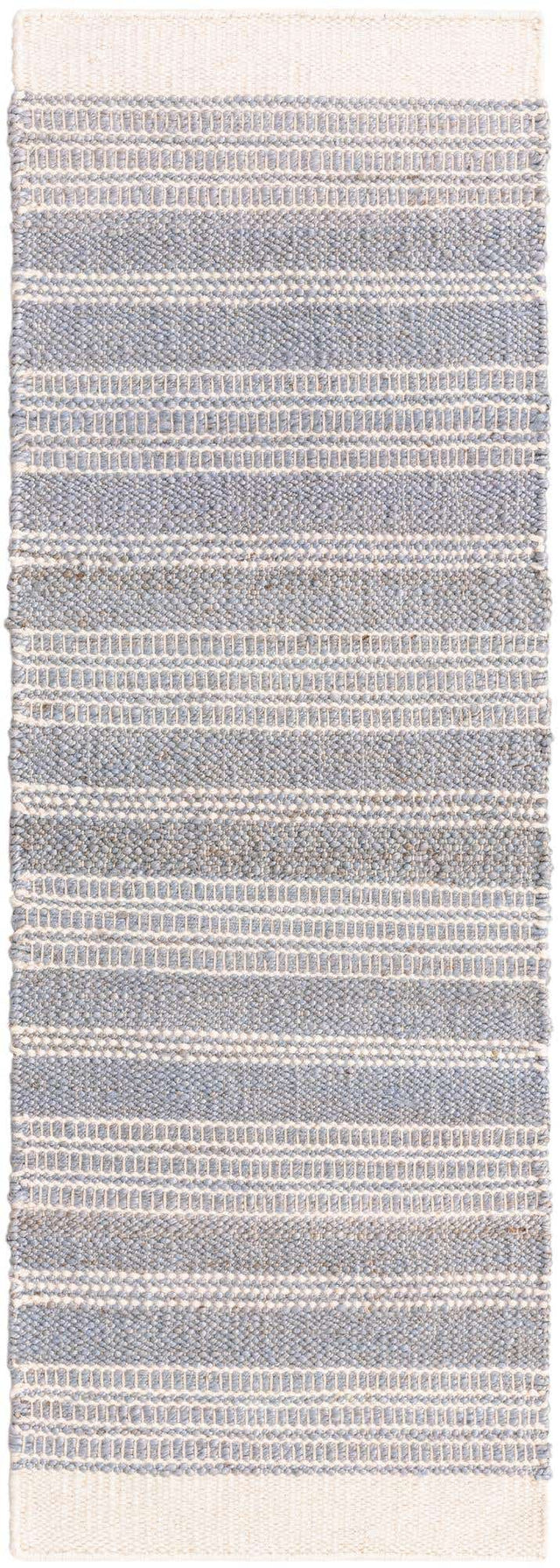 Gray 2' x 6' 1 Lariat Runner Area Rug All Natural Jute & Wool With Cotton Backing Premium Carpet for Living Rooms, Dining, Office for Sale at Rug Engine