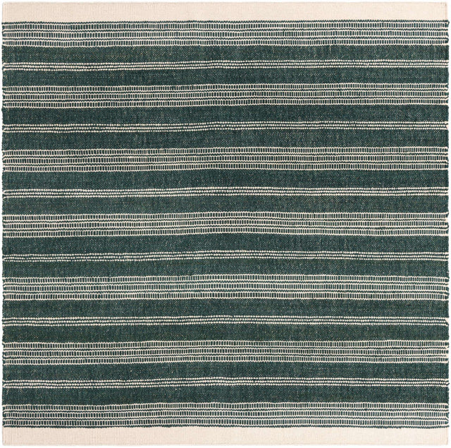 Hunter Green 10' x 10' Lariat Square Area Rug All Natural Jute & Wool With Cotton Backing Premium Carpet for Living Rooms, Dining, Office for Sale at Rug Engine