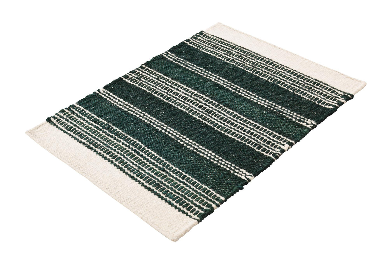 Hunter Green 2' 2 x 3' 1 Lariat Rectangle Area Rug All Natural Jute & Wool With Cotton Backing Premium Carpet for Living Rooms, Dining, Office for Sale at Rug Engine