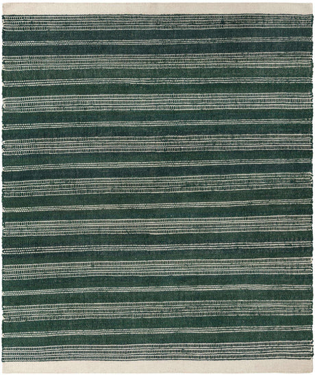 Hunter Green 7' 10 x 10' Lariat Rectangle Area Rug All Natural Jute & Wool With Cotton Backing Premium Carpet for Living Rooms, Dining, Office for Sale at Rug Engine