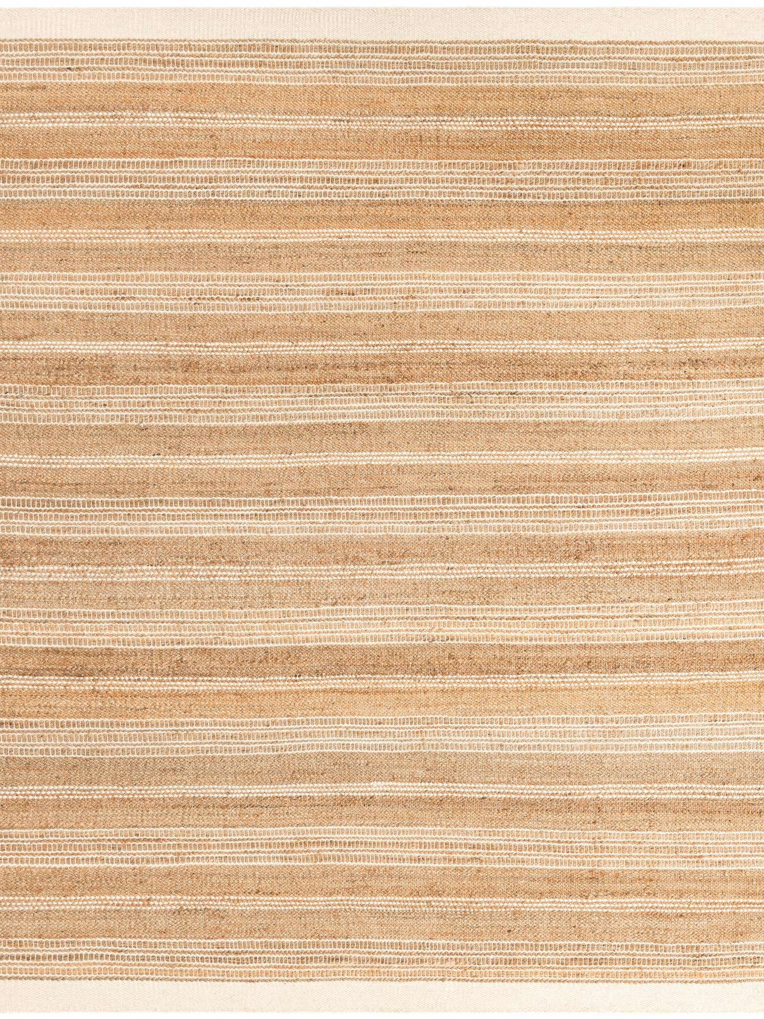 Natural 7' 10 x 10' Lariat Rectangle Area Rug All Natural Jute & Wool With Cotton Backing Premium Carpet for Living Rooms, Dining, Office for Sale at Rug Engine