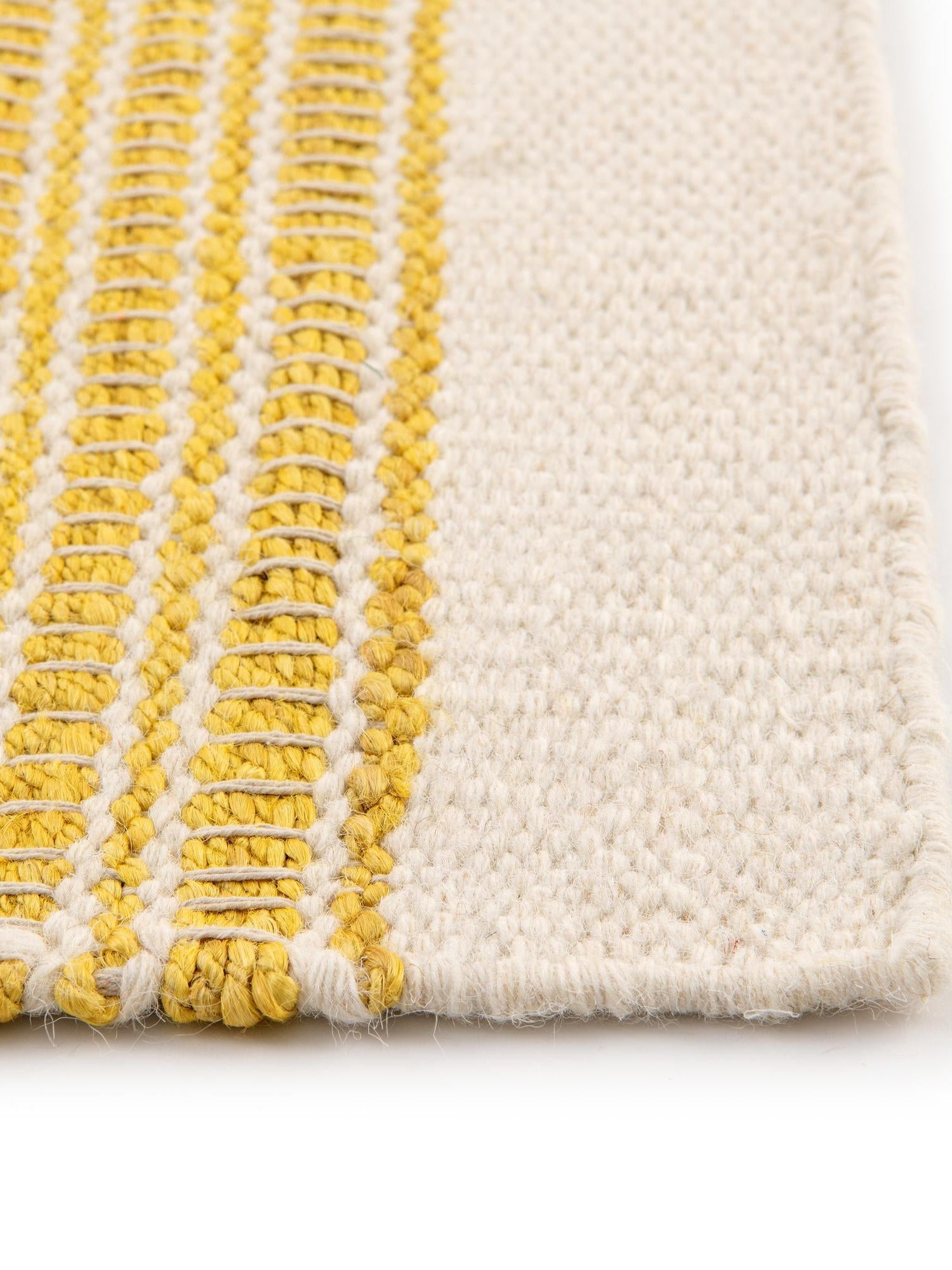 Sunshine Yellow 10' x 10' Lariat Square Area Rug All Natural Jute & Wool With Cotton Backing Premium Carpet for Living Rooms, Dining, Office for Sale at Rug Engine