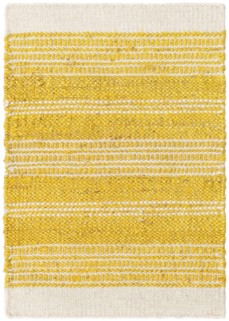 Sunshine Yellow 2' 2 x 3' 1 Lariat Rectangle Area Rug All Natural Jute & Wool With Cotton Backing Premium Carpet for Living Rooms, Dining, Office for Sale at Rug Engine