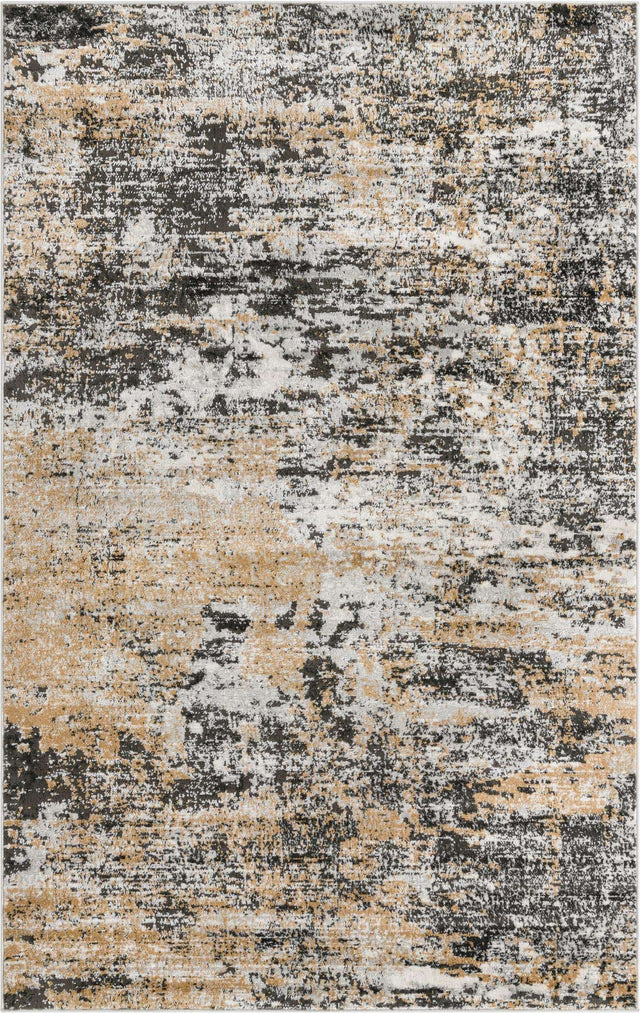 Beige 3' 3 x 5' 3 Leipzig Rectangle Area Rug 75% Polypropylene & 25% Polyester Modern Contemporary Carpet for Kitchens, Bedroom, Living Room Home Decor for Sale at Rug Engine