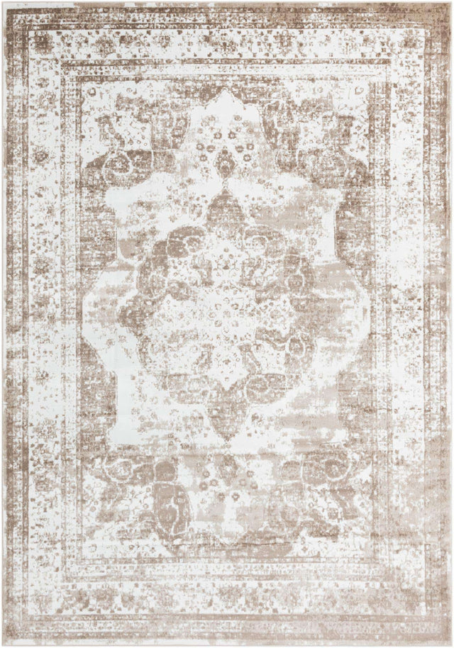 Beige 10' x 14' 1 Sofia Rectangle Area Rug