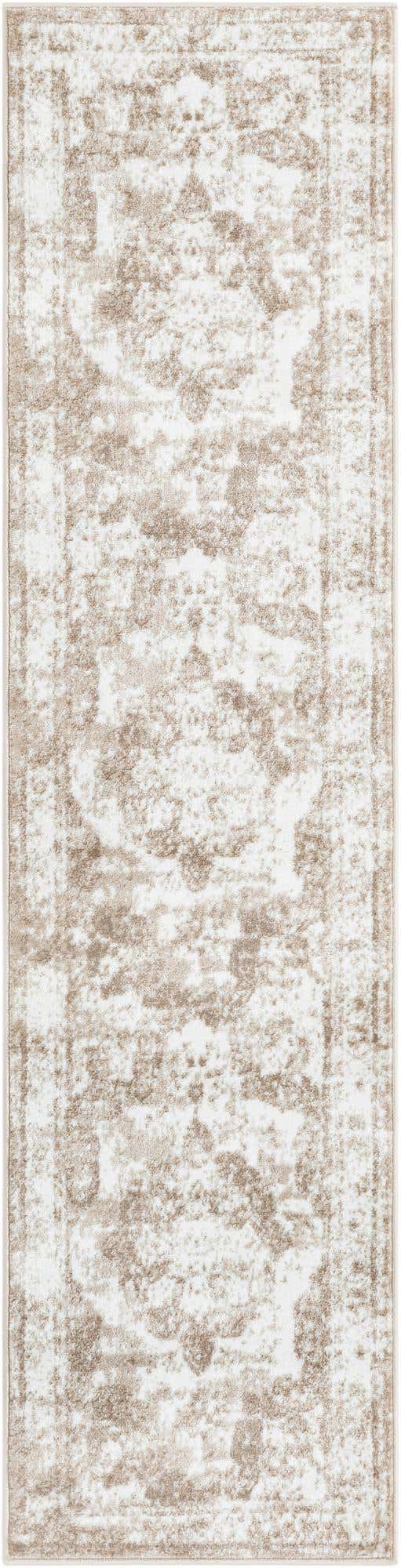Beige 2' x 8' Sofia Runner Area Rug