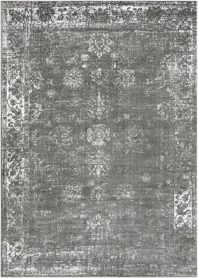 Dark Gray 10' x 14' 1 Sofia Rectangle Area Rug Durable Easy Clean Stain Resistant Unique Carpet for Affordable Interior Home Design for Sale at Rug Engine