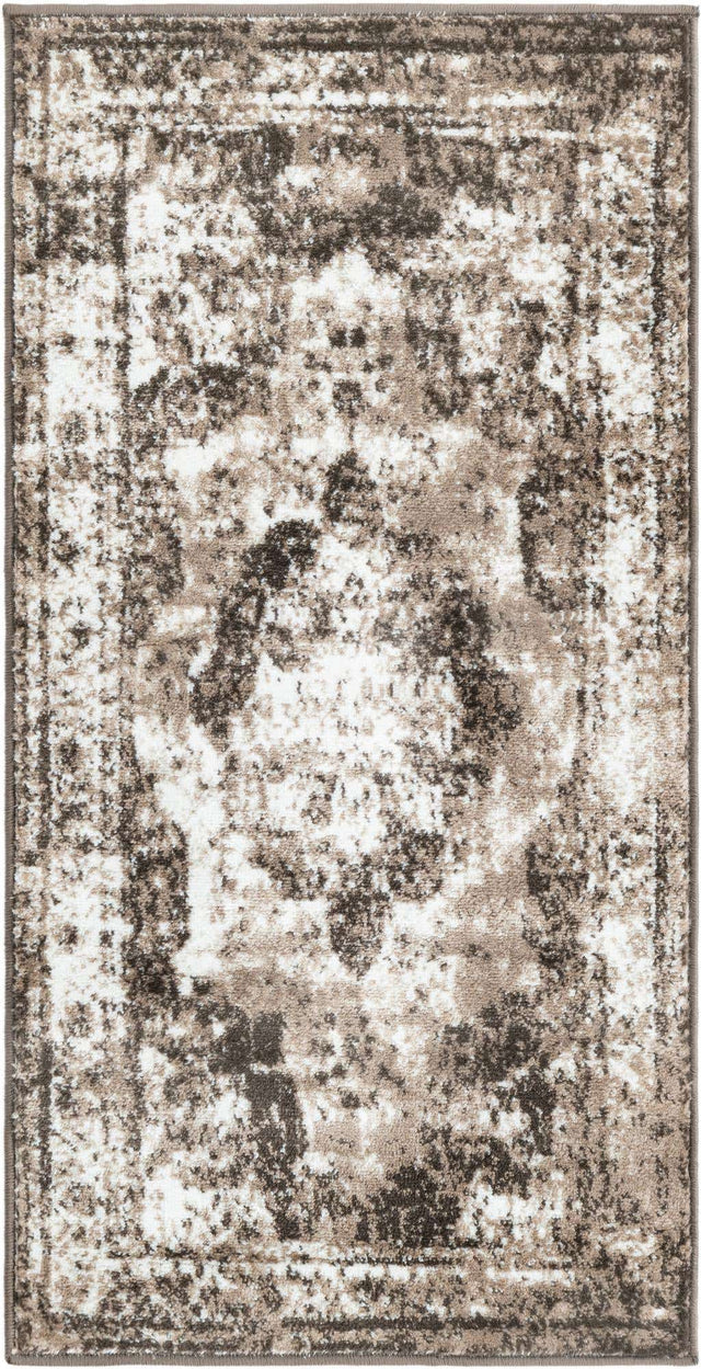 Light Brown 2' x 4' 1 Sofia Runner Area Rug Durable Easy Clean Stain Resistant Unique Carpet for Affordable Interior Home Design for Sale at Rug Engine