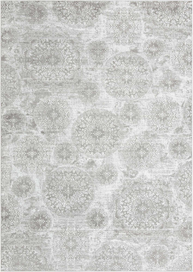Light Gray 10' x 14' 1 Sofia Rectangle Area Rug Durable Easy Clean Stain Resistant Unique Carpet for Affordable Interior Home Design for Sale at Rug Engine
