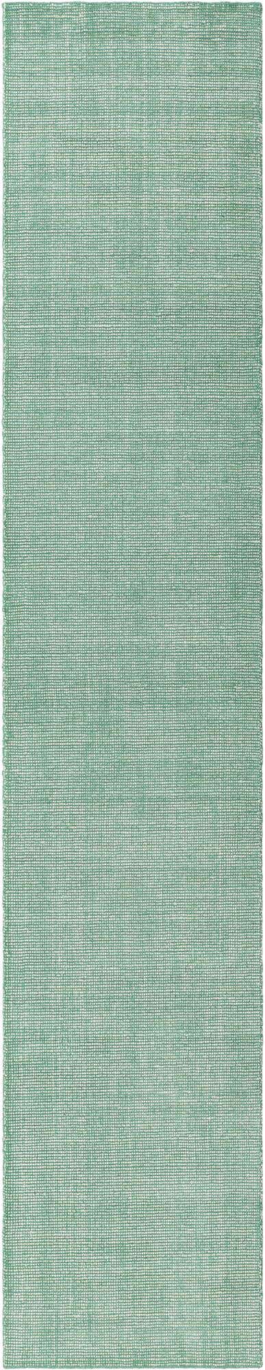 Green 2' 7 x 14' 1 Jill Zarin English Manor Runner Area Rug 100% Premium Natural Wool Handwoven Carpet for Living Rooms, Office Space, Bedrooms, Dorms for Sale at Rug Engine