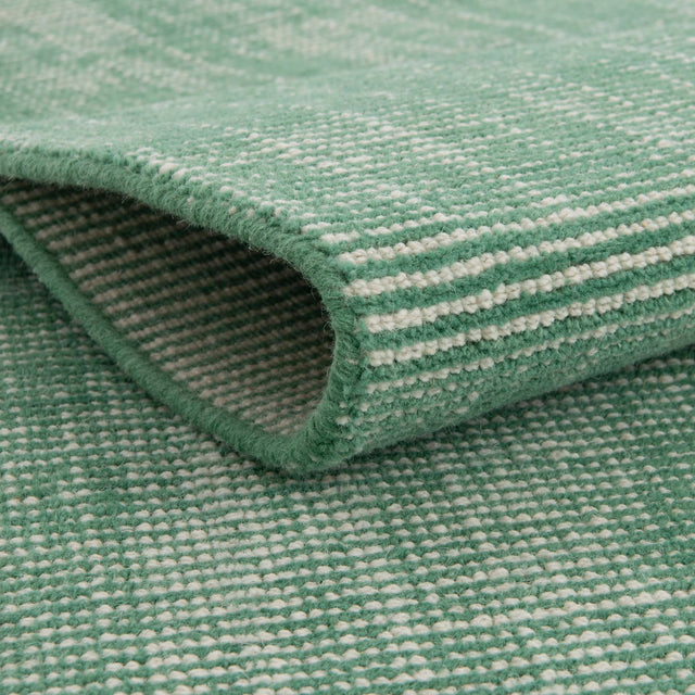Green 7' 10 x 11' Jill Zarin English Manor Rectangle Area Rug 100% Premium Natural Wool Handwoven Carpet for Living Rooms, Office Space, Bedrooms, Dorms for Sale at Rug Engine