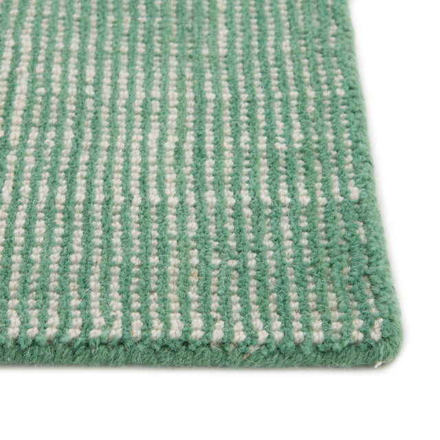 Green 7' 10 x 11' Jill Zarin English Manor Rectangle Area Rug 100% Premium Natural Wool Handwoven Carpet for Living Rooms, Office Space, Bedrooms, Dorms for Sale at Rug Engine