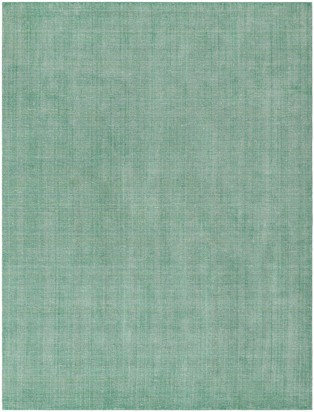 Green 9' x 12' Jill Zarin English Manor Rectangle Area Rug 100% Premium Natural Wool Handwoven Carpet for Living Rooms, Office Space, Bedrooms, Dorms for Sale at Rug Engine