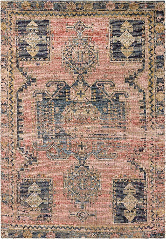 Antique Red 6' 1 x 9' Chenille Jute Rectangle Area Rug Vintage Distressed Boho All Natural Eco-Friendly Sustainable Carpet for Living Dining Office Dorm Rooms for Sale at Rug Engine