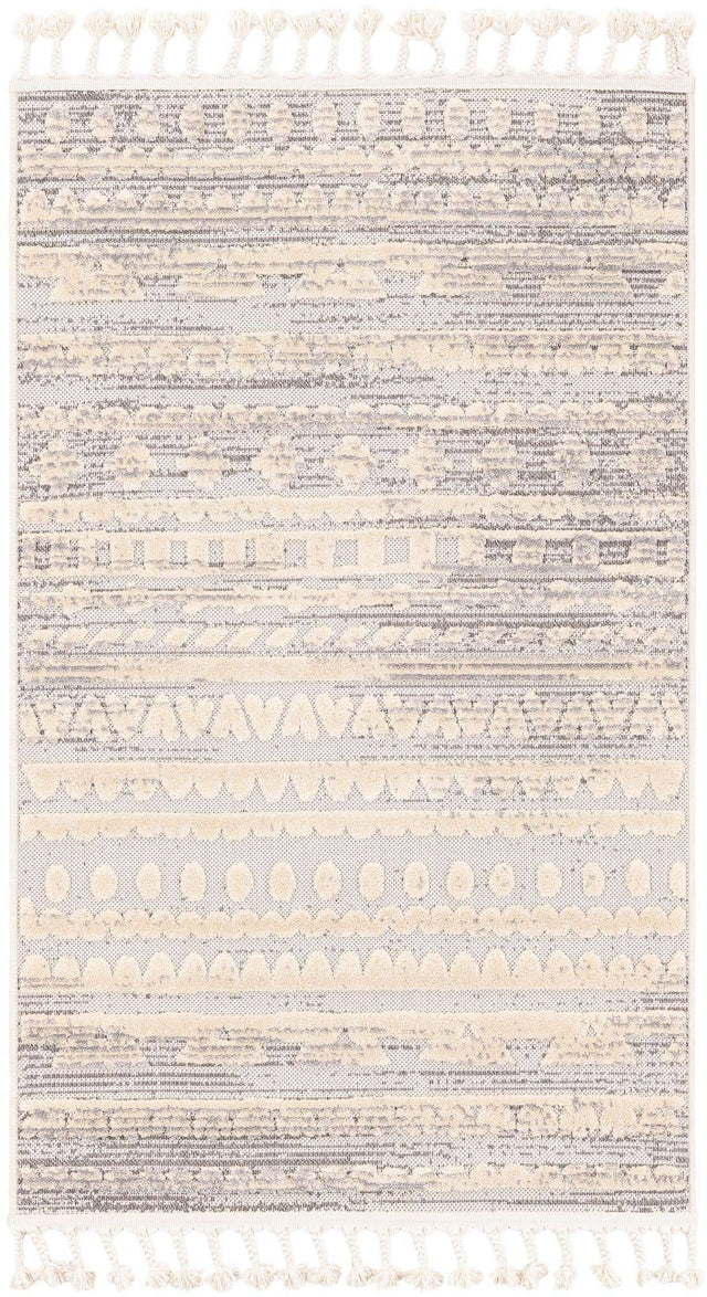 Sandy Beige 3' 3 x 5' 3 Arlo Rectangle Area Rug 100% Polypropylene With Cotton Backing Easy Clean Indoor Living Room Bedroom Dining Office Carpet for Sale at Rug Engine