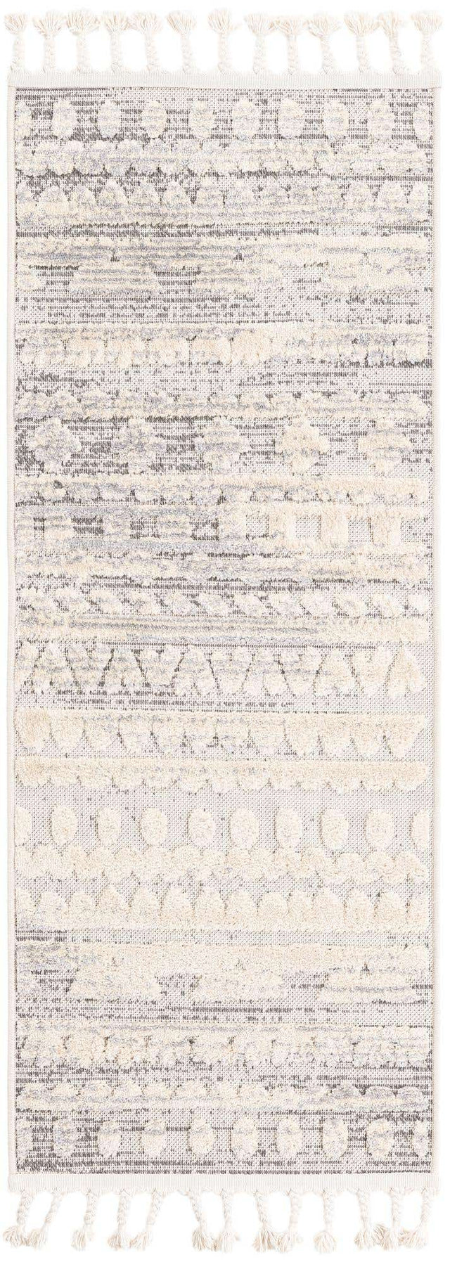 Sandy Beige 2' x 5' 1 Arlo Runner Area Rug 100% Polypropylene With Cotton Backing Easy Clean Indoor Living Room Bedroom Dining Office Carpet for Sale at Rug Engine