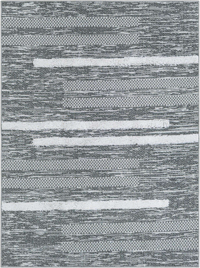 Gray 5' 3 x 8' Abbey Rectangle Area Rug 100% Cotton All Natural Living Dining Room Bedroom Carpet for Sale at Rug Engine