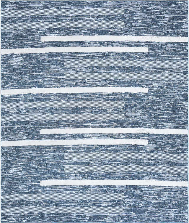 Navy Blue 9' 10 x 12' Abbey Rectangle Area Rug 100% Cotton All Natural Living Dining Room Bedroom Carpet for Sale at Rug Engine