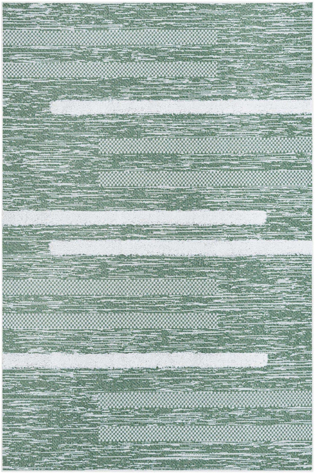 Green 5' 3 x 8' Abbey Rectangle Area Rug 100% Cotton All Natural Living Dining Room Bedroom Carpet for Sale at Rug Engine
