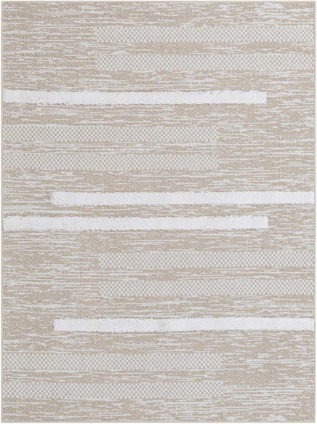 Ivory 4' 5 x 6' 1 Abbey Rectangle Area Rug 100% Cotton All Natural Living Dining Room Bedroom Carpet for Sale at Rug Engine