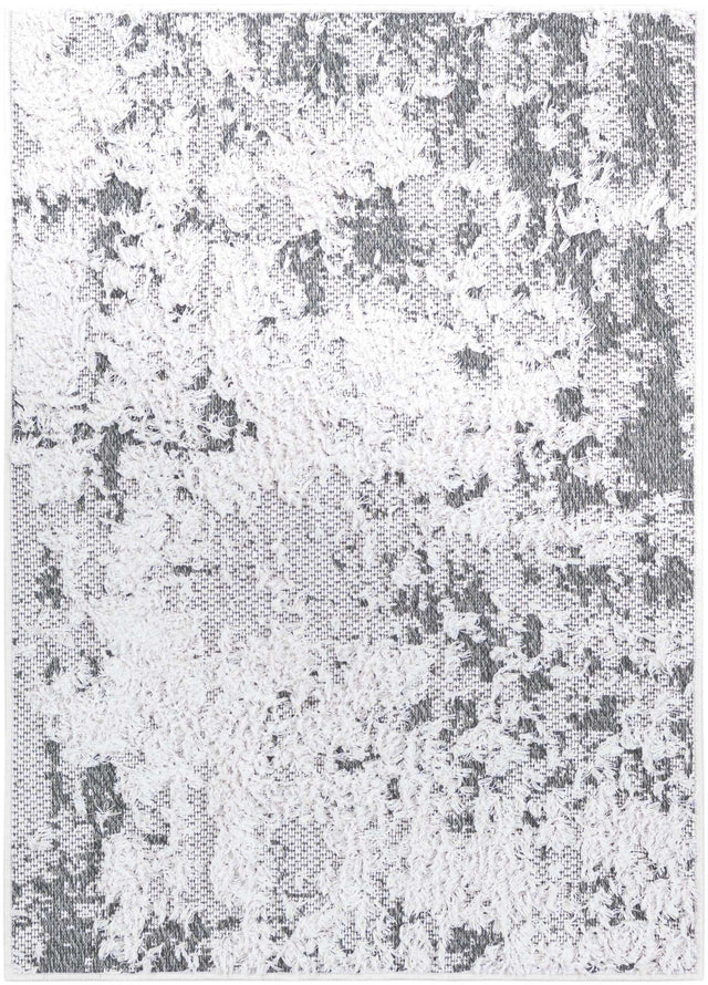 Gray 2' 3 x 3' 1 Abbey Rectangle Area Rug 100% Cotton All Natural Living Dining Room Bedroom Carpet for Sale at Rug Engine