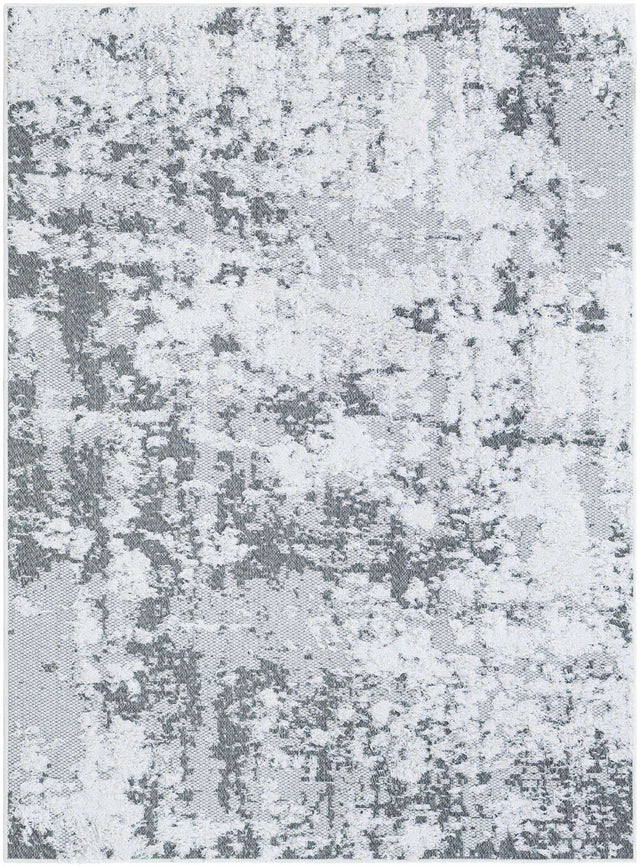 Gray 4' 5 x 6' 1 Abbey Rectangle Area Rug 100% Cotton All Natural Living Dining Room Bedroom Carpet for Sale at Rug Engine