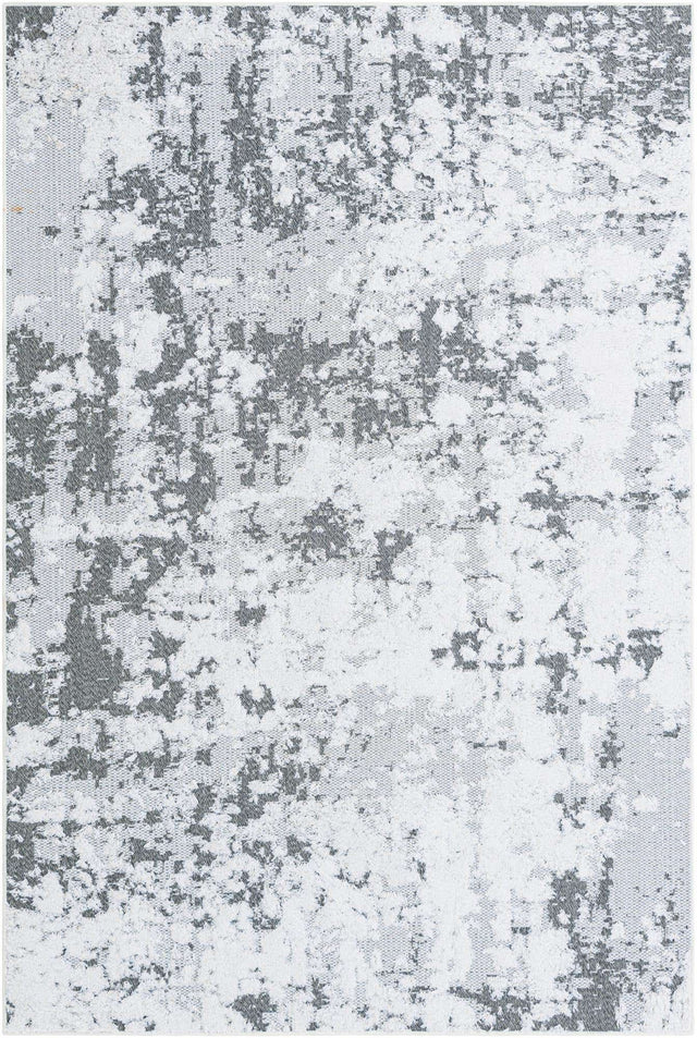 Gray 5' 3 x 8' Abbey Rectangle Area Rug 100% Cotton All Natural Living Dining Room Bedroom Carpet for Sale at Rug Engine
