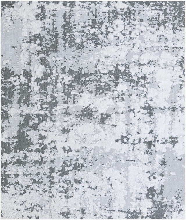 Gray 8' 2 x 10' Abbey Rectangle Area Rug 100% Cotton All Natural Living Dining Room Bedroom Carpet for Sale at Rug Engine