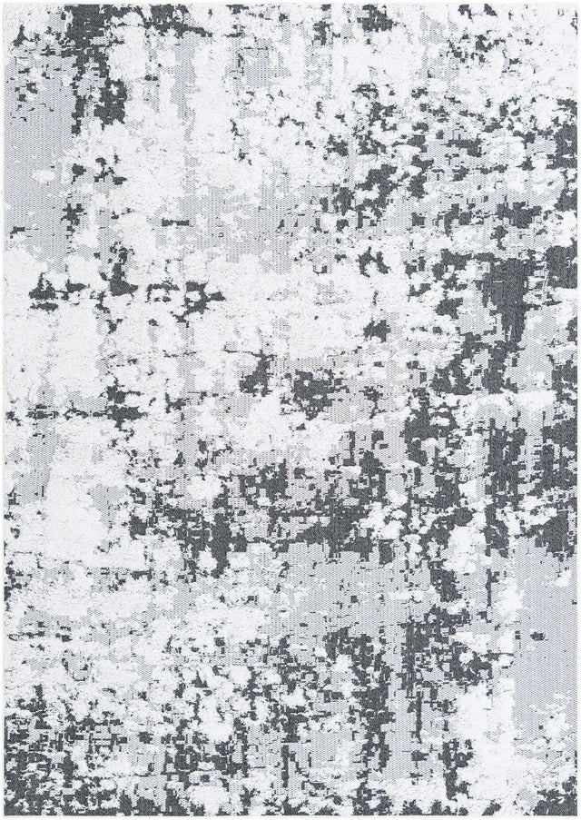 Black 6' 5 x 9' Abbey Rectangle Area Rug 100% Cotton All Natural Living Dining Room Bedroom Carpet for Sale at Rug Engine