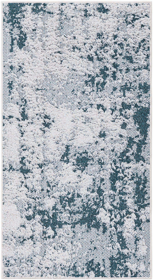 Navy Blue 2' 3 x 4' 1 Abbey Runner Area Rug 100% Cotton All Natural Living Dining Room Bedroom Carpet for Sale at Rug Engine