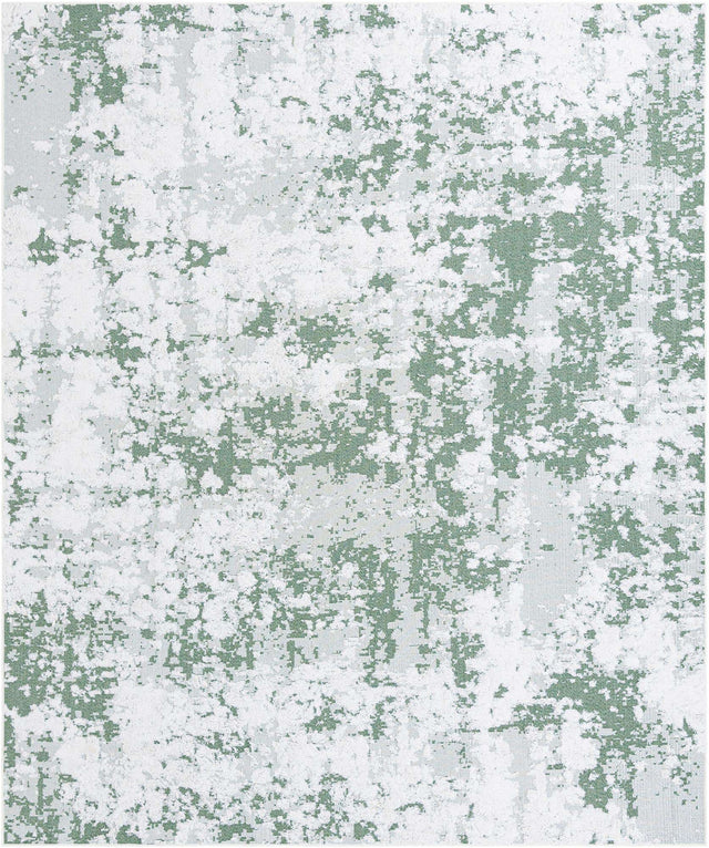 Green 9' 10 x 12' Abbey Rectangle Area Rug 100% Cotton All Natural Living Dining Room Bedroom Carpet for Sale at Rug Engine