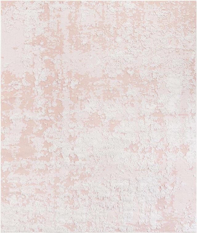 Pink 8' 2 x 10' Abbey Rectangle Area Rug 100% Cotton All Natural Living Dining Room Bedroom Carpet for Sale at Rug Engine