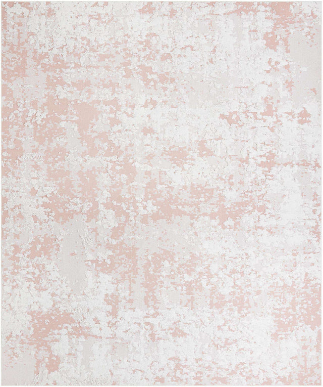 Pink 9' 10 x 12' Abbey Rectangle Area Rug 100% Cotton All Natural Living Dining Room Bedroom Carpet for Sale at Rug Engine