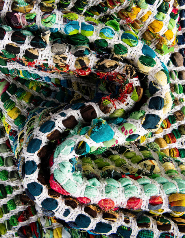 13 pcs Green 0' 9 x 2' 6 Chindi Chevron Indoor Stair Treads Accent Area Rug Staircase Set 100% Denim Cotton All Natural Modern Geometric Carpet Dining Living Rooms Bathroom Dorm Decor for Sale at Rug Engine