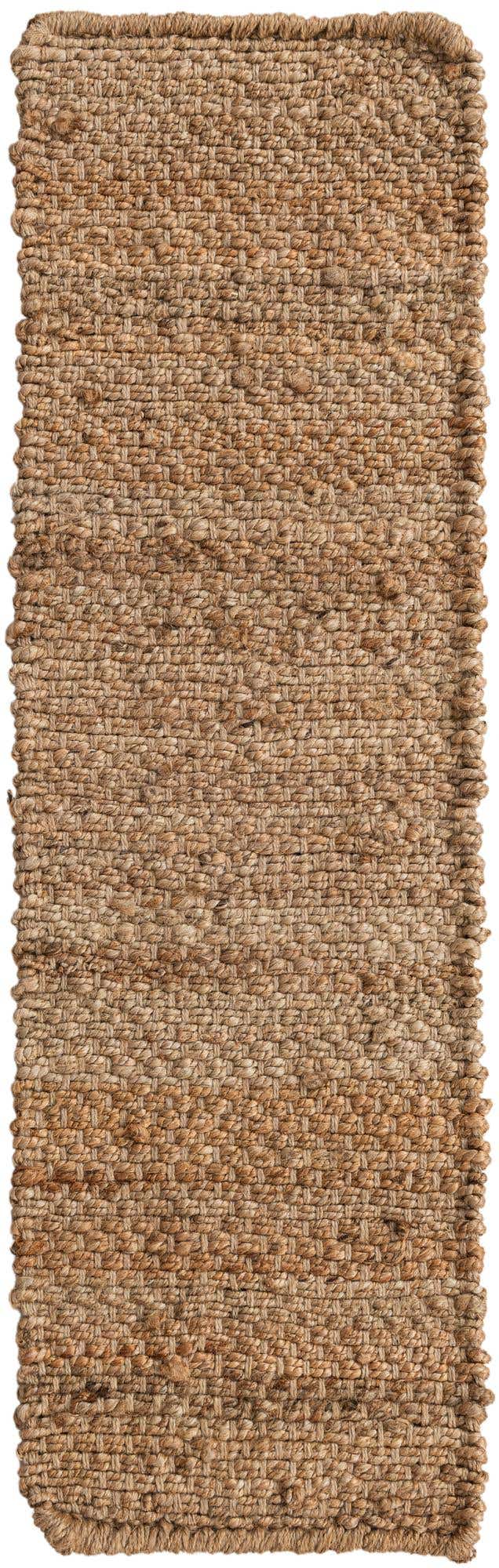 13 pcs Natural 0' 9 x 2' 6 Chunky Jute Indoor Stair Treads Accent Area Rug Staircase Set 100% All Natural Jute Sustainable Eco-Friendly Carpet Mat for Natural Interior Design Homes for Sale at Rug Engine
