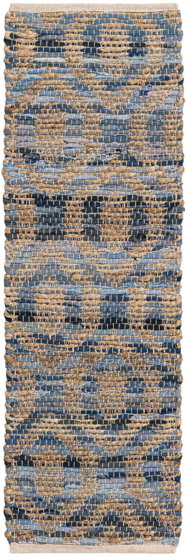 Navy Blue 1' 2 x 4' 1 Chindi Jute Table Runner Area Rug Decorative Dining Room Kitchen All Natural Material Table Cover Interior Design Home Decor Carpet Mat for Sale at Rug Engine