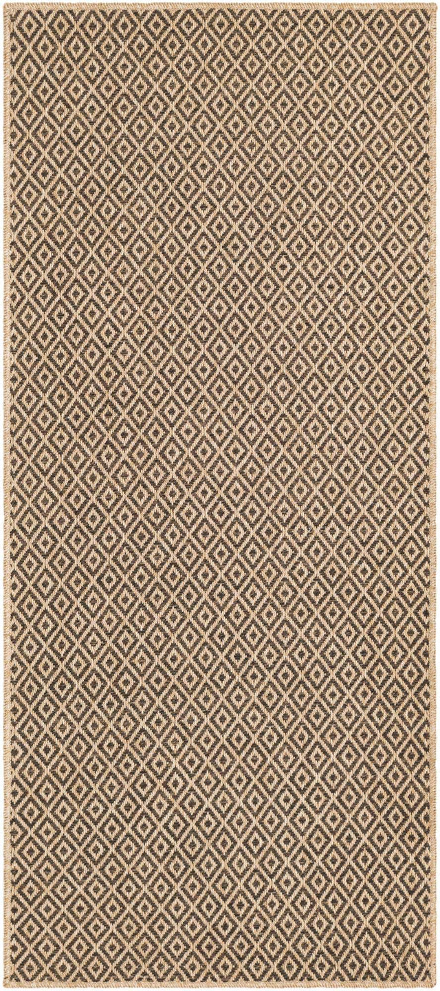 Natural and Brown 2' 9 x 6' 1 Dunes Runner Area Rug 100% Polypropylene With Cotton Backing Carpet for Living, Dining, Office, Dorms, Bedrooms for Sale at Rug Engine
