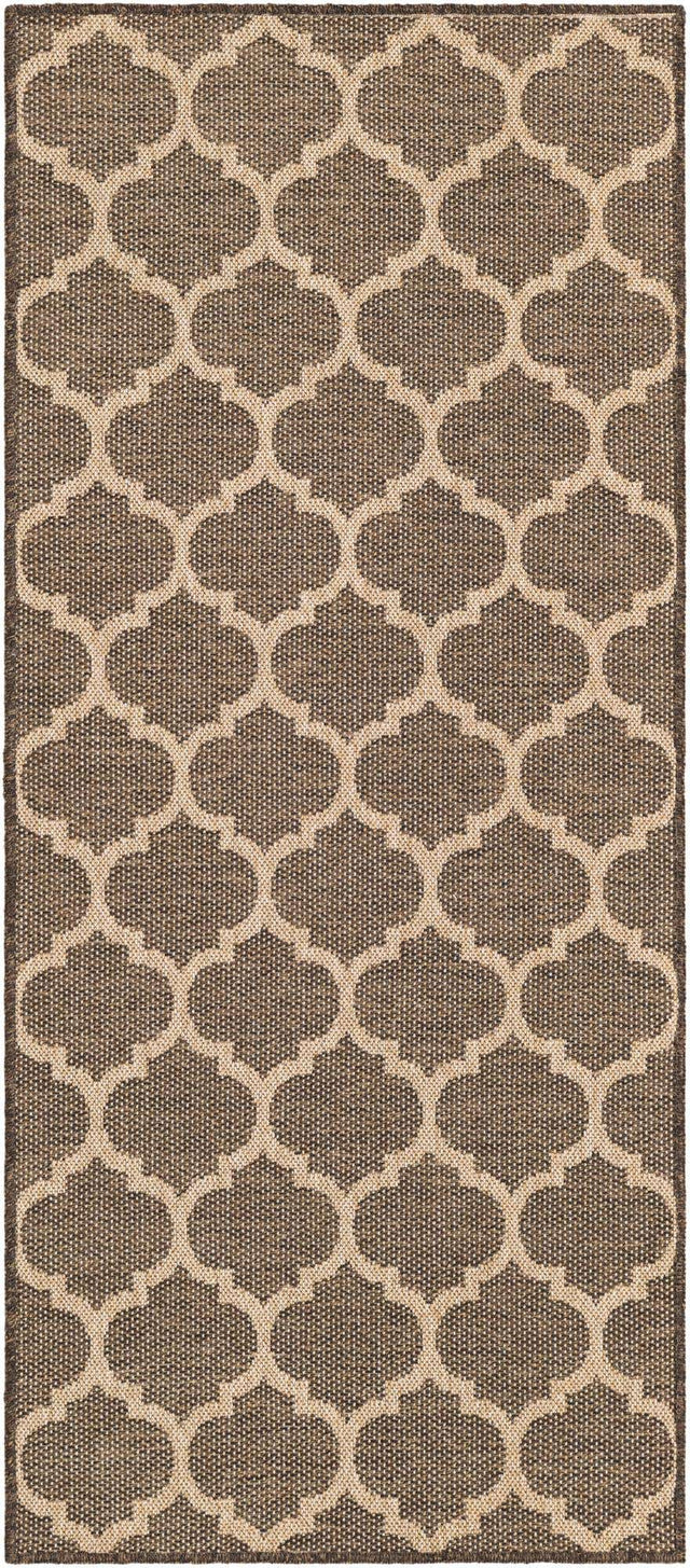 Brown 2' 9 x 6' 1 Dunes Runner Area Rug 100% Polypropylene With Cotton Backing Carpet for Living, Dining, Office, Dorms, Bedrooms for Sale at Rug Engine